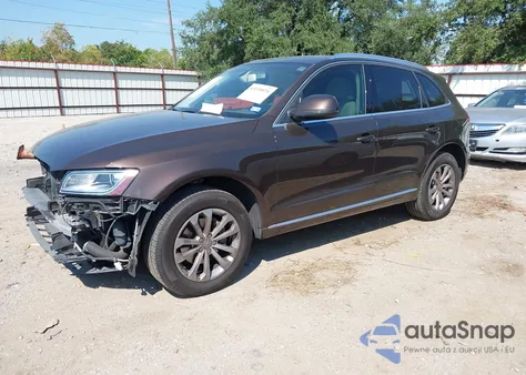2014 Audi Q5 2.0T Premium z USA, uszkodzony, nr VIN WA1LFAFPXEA083003